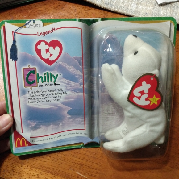 New Ty Beanie Babies Legends Lot McDonald's - Picture 4 of 4